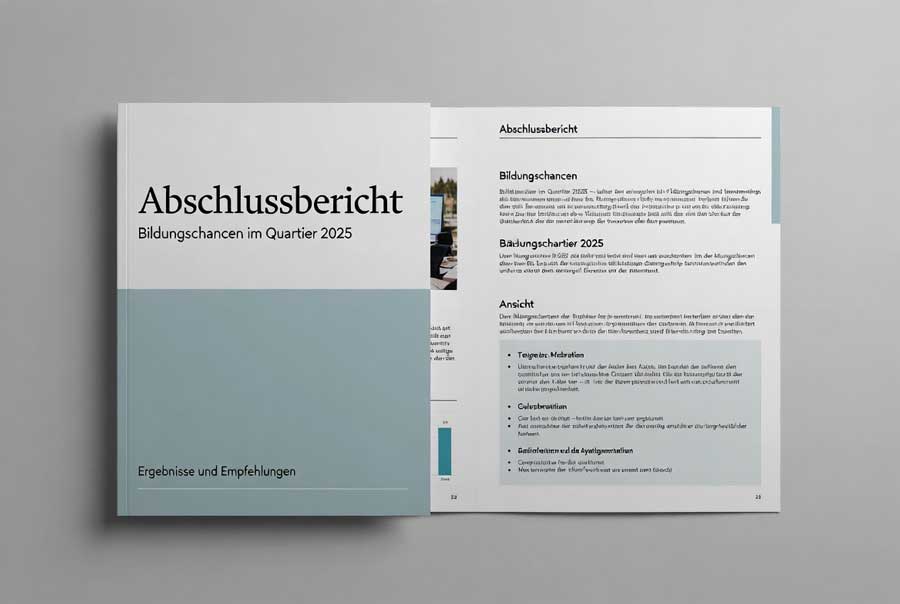 Beispiel eines Projektberichts